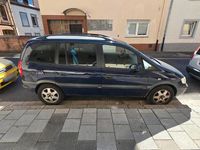 Gebraucht Opel Zafira 2002 Blau Van / Kleinbus