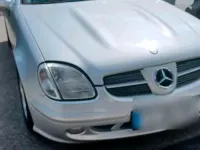 Gebraucht Mercedes SLK200 2002 Silber Cabrio