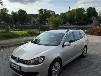 Gebraucht VW Golf VI 122 PS (89 kW) 2009 Silber Kleinwagen