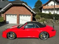 Gebraucht Porsche 911 Carrera 4S Cabriolet 355 PS (261 kW) 2007 Rot Cabrio