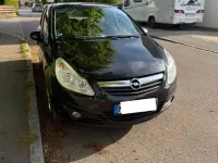 Gebraucht Opel Corsa 75 PS (55 kW) 2008 Schwarz Kleinwagen