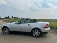 Gebraucht Mercedes SLK200 136 PS (100 kW) 1998 Silber Cabrio