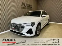 Gebraucht Audi e-tron S-Line 300 kW (408 PS) 2022 Gletscherweiß metallic SUV