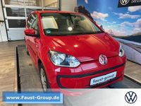 Gebraucht VW up! move up! 60 PS (44 kW) 2016 Rot Kleinwagen
