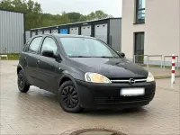 Używany Opel Corsa 80 KM (58 kW) 2003 Czarny Hatchback