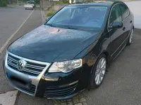 Gebraucht VW Passat R 299 PS (219 kW) 2008 Schwarz Limousine