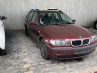 Gebraucht BMW 318 143 PS (105 kW) 2003 Rot Kombi