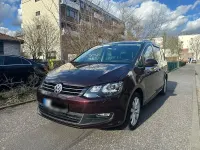 Gebraucht VW Sharan Beach 150 PS (110 kW) 2016 Rot Van / Kleinbus