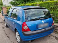 Gebraucht Renault Clio II 58 PS (42 kW) 2003 Blau Kleinwagen