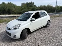 Gebraucht Nissan Micra Acenta 80 PS (58 kW) 2015 Weiß Kleinwagen