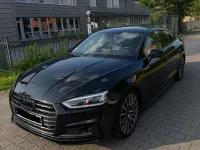 Gebraucht Audi A5 Sportback S-line plus 190 PS (139 kW) 2019 Schwarz Kleinwagen