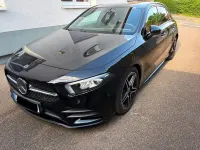 Gebraucht Mercedes A180 AMG line 136 PS (100 kW) 2018 Schwarz Limousine