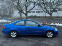 Käytetty Honda Civic 105 HP (77 kW) 2000 Sininen Coupe - kaksiovinen