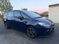 Gebraucht Opel Zafira Tourer 110 PS (80 kW) 2012 Blau Van / Kleinbus