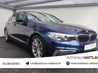 Gebraucht BMW 520 Luxury Line 190 PS (139 kW) 2019 Mediterranblau metallic Limousine