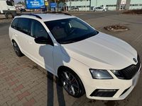 Gebraucht Skoda Octavia RS 184 PS (135 kW) 2018 Weiß Kombi