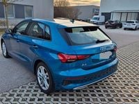 Używany Audi A3 Advanced 150 KM (110 kW) 2022 Niebieski Sedan/Limuzyna