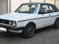 Gebraucht VW Golf Cabriolet Design 90 PS (66 kW) 1987 Weiß Cabrio