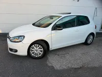 Gebraucht VW Golf VI Style 122 PS (89 kW) 2011 Weiß Kleinwagen