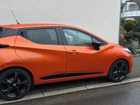 Gebraucht Nissan Micra Tekna 90 PS (66 kW) 2017 Orange Kleinwagen