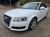 Gebraucht Audi A3 S-Line 125 PS (91 kW) 2009 Weiß Kleinwagen