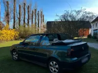 Gebraucht VW Golf Cabriolet 1999 Grün Cabrio