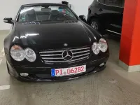 Gebraucht Mercedes SL350 245 PS (180 kW) 2003 Schwarz Cabrio