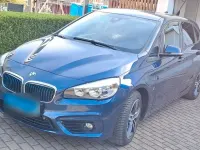 Gebraucht BMW 225 Active Tourer Sport Line 224 PS (164 kW) 2016 Blau Van / Kleinbus