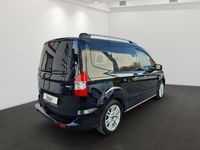 Gebraucht Ford Tourneo Courier Titanium 101 PS (74 kW) 2018 Schwarz Van / Kleinbus
