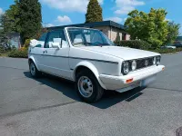 Gebraucht VW Golf Cabriolet 75 PS (55 kW) 1984 Weiß Cabrio