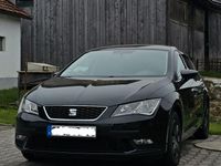 Usata Seat Leon 110 CV (80 kW) 2015 Nero Berlina