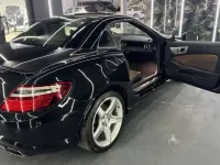 Gebraucht Mercedes SLK200 AMG line 184 PS (135 kW) 2011 Schwarz Cabrio