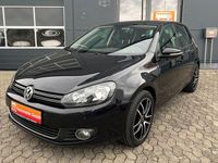 Gebraucht VW Golf VI Style 105 PS (77 kW) 2012 Schwarz Kleinwagen