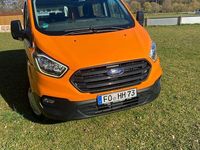 Second-hand Ford Transit Custom 105 CP (77 kW) 2020 Portocaliu Monovolum