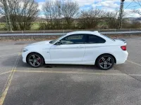 Gebraucht BMW 220 Sport Line 185 PS (136 kW) 2014 Weiß Coupé