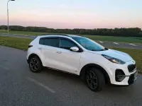 Gebraucht Kia Sportage 185 PS (136 kW) 2018 Weiß SUV