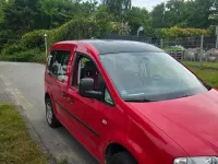 Gebraucht VW Caddy 80 PS (58 kW) 2009 Rot Van / Kleinbus