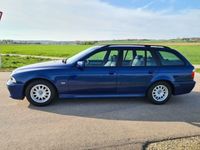 gebraucht BMW 520 i touring Blau mit Tüv bis März 2026