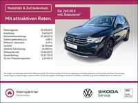 Gebraucht VW Tiguan Elegance 200 PS (147 kW) 2022 Schwarz SUV