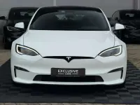 Gebraucht Tesla Model S Plaid 759 kW (1033 PS) 2022 Pearl white multicoat Kleinwagen