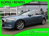 Gebraucht Mazda 6 Sports-Line 194 PS (142 kW) 2018 Reflexblau metallic (metallic) Kombi