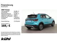Gebraucht VW T-Cross Active 95 PS (69 kW) 2021 Makenatürkismetallic SUV
