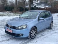 Gebraucht VW Golf VI Highline 122 PS (89 kW) 2009 Blau Kleinwagen