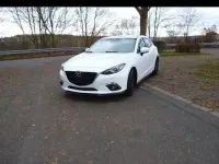 Gebraucht Mazda 3 Sports-Line 150 PS (110 kW) 2015 Weiß Limousine