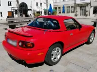 Gebraucht Mazda MX5 90 PS (66 kW) 1996 Rot Cabrio