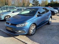 Gebraucht VW Polo Comfortline 75 PS (55 kW) 2017 Blau Kleinwagen