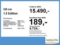 Gebraucht Hyundai i30 Edition 159 PS (116 kW) 2021 Dark knight Kombi