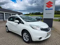 Gebraucht Nissan Note Acenta 80 PS (58 kW) 2014 Weiß Kleinwagen