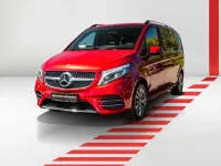 Gebraucht Mercedes V300 Avantgarde Edition 237 PS (174 kW) 2022 Hyazinthrot metallic Van / Kleinbus