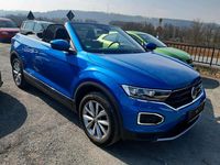Gebraucht VW T-Roc Cabriolet 150 PS (110 kW) 2020 Blau Cabrio